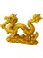 Çin Zodyak Altın Ejderha Heykeli Hayvan Dekorasyon Ev Dekorasyon (Yurt Dışından) 1