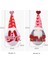2'li Sevgililer Günü Paketi Tomte Gnome Süslemeleri Isveç Peluş Bebekleri (Yurt Dışından) 2