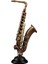 Ev Dekorasyonu Heykelcik Saksafon Modeli El Sanatları Dolabı Masa Süsleri (Yurt Dışından) 1