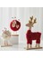 Yeni Iskandinav Noel Ahşap Yün Keçe Dekorasyon Noel Elk C (Yurt Dışından) 5