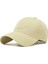 Büyük Baş Çevresi Saf Pamuklu Yıkanmış Beyzbol Şapkası Kadın Şapkası Düz Renk Spor Güneşlik ve Güneş Koruyucu Erkek Sivri Uçlu Şapka Yiwu/camel Xl (59-62CM) (Yurt Dışından) 1