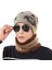 Şapka Erkek Kış Sıcak Yün Şapka Kore Tarzı Trendy Sonbahar ve Kış Peluş Pamuk Şapka Çok Yönlü Soğuk Geçirmez Örme Şapka Lacivert Tek Şapka (Sadece Şapka) (Yurt Dışından) 4
