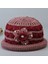 Şapka Kadın Kış Sıcak Şapka Artı Kadife Kalınlaşmış Örme Şapka Pamuk Şapka Pembe Ekose Bir Boyut (55-60 Cm) (Yurt Dışından) 3