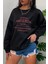 Only Trend Wear Unisex Always Baskılı Bisiklet Yaka Sweatshirt 1