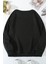 Only Trend Wear Unisex Kalp Baskılı Bisiklet Yaka Sweatshirt 2