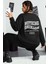 Only Trendwear Unisex Nothing Baskılı Bisiklet Yaka Sweatshirt 1