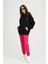 Unisex Look Mom I Can Fly Siyah Sweatshirt Hoodie 3