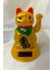 Feng Shui Bereket Şans Mutluluk Çağıran Şans Kedisi Solar Panelli Hareketli Pati Maneki Neko Feng Shui 5