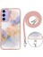 Samsung Galaxy A15 5g Tpu Kılıfı ile Kirkar Marble Çiçek Desen Telefon Kabuğu (Yurt Dışından) 4