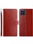 Samsung Galaxy Için HT01 M33 5g (Global Versiyon) Y Şekilli Çizgiler Baskı Cüzdan Stand Telefon Kapağı Pu Deri Cep Telefonu Kabuk-Brown (Yurt Dışından) 1
