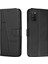Anti-Çizim Dikiş Çizgileri Tasarım Flip Pu Deri Telefon Kapağı Standı Samsung Galaxy A03S (164.2 x 75.9 x 9.1mm) Için Cüzdan Telefon Kasası -Black (Yurt Dışından) 1