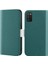 Samsung Galaxy A03S (166.5 x 75.98 x 9.14MM) Için Çizim Önleyici Şekerleme Renk Cüzdan Standı Kasa Litchi Doku Pu Deri Damla Geçirmez Telefon Kapak Yeşili (Yurt Dışından) 1