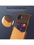 Samsung Galaxy Xcover Pro 2 Için 5g Ultra Ince Telefon Kapağı Kart Tutucu Şok Geçirmez Kumaş Doku Pu Deri Kaplı Pc Telefon Vaka-Orange (Yurt Dışından) 2
