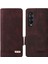 Samsung Galaxy Z Fold3 Için 5g Donanım Tasarımı Pu Deri Kılıf Cüzdan Stand Çifte Manyetik Toka Telefon Kapak Kavurdu (Yurt Dışından) 1
