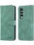 Pu Deri Manyetik Toka Kapatma Samsung Galaxy Z Kat3 5g-Green Için Stand Cüzdanı ile Iyi Korumalı Şok Geçirmez Telefon Kılıfı (Yurt Dışından) 1