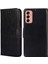 Samsung Galaxy M13 Için 4g Şok Geçirmez Flip Cüzdan Kılıfı Stand Tam Koruma Anti-Fall Pu Deri Telefon Kapak Black (Yurt Dışından) 1
