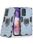 Samsung Galaxy A23 4g/5g (Global Versiyon), Yumuşak Tpu+Hard Pc Anti-Drop Koruyucu Kapak Mavisi Için Ring Kickstand Telefon Kasası (Yurt Dışından) 1