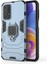 Samsung Galaxy A23 4g/5g (Global Versiyon), Yumuşak Tpu+Hard Pc Anti-Drop Koruyucu Kapak Mavisi Için Ring Kickstand Telefon Kasası (Yurt Dışından) 2