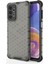 Samsung Galaxy A23 5g (Global Versiyon)/4g Petek Dokulu Yumuşak Tpu+Sert Pc Telefon Kılıf Hibrit Koruyucu Kapak Black (Yurt Dışından) 1