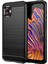 Samsung Galaxy Xcover6 Pro 5g/xcover Pro 2 5g Drop Tpu Tpu Anti-Drop Tpu Kılıf Karbon Fiber Doku Fırçalanmış Yüzeye Dayanıklı Kapak Black (Yurt Dışından) 1