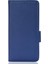 Samsung Galaxy A03S (166.5 x 75.98 x 9.14MM) Için Çift Manyetik Tokalar Damla Geçirmez Litchi Doku Pu Deri Deri Kapak Standı Cep Telefonu-Dark Mavi (Yurt Dışından) 2