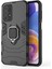 Samsung Galaxy A23 4g/5g (Global Versiyon), Yumuşak Tpu+Hard Pc Anti-Drop Koruyucu Kapak Black Için Ring Standstand Telefon Kasası (Yurt Dışından) 2