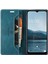 Samsung Galaxy A13 5G/A04S 4g (164.7 x 76.7 x 9.1 Mm) Koruyucu Kabuk, Çizik Geçirmez Rfıd Engelleme Manyetik Kapanma Vintage Buzlu Pu Deri Cüzdan Standı Flip Kapak-Mavi (Yurt Dışından) 2