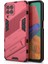 Samsung Galaxy M33 5g (Hindistan Versiyonu) Damla Geçirmez Koruma Zırhı Kabuğu Sert Pc Soft Tpu Cep Telefonu Kickstand-Rose ile (Yurt Dışından) 2