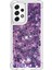 Işıltılı Payetler Quicksand Tpu Kapak Kabuğu Damla Geçirmez Telefon Koruyucu Kasa Samsung Galaxy A53 5g-Dark Mor/kalp (Yurt Dışından) 2