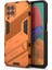 Samsung Galaxy M33 5g (Hindistan Versiyonu) Damla Geçirmez Koruma Zırhı Kabuğu Sert Pc Soft Tpu Cep Telefonu Kasası ile Kickstand-Turun (Yurt Dışından) 2