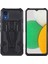 Mechwarrior Samsung Galaxy A03 Çekirdek Şok Geçirmez Anti-Çizelge Anti-Slatch Dahili Metal Sac Hibrit Sert Pc Yumuşak Tpu Kılıfı Arka Klip Kickstand-Black (Yurt Dışından) 1