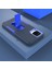 Samsung Galaxy A12 Hard Pc+Yumuşak Tpu Hibrid Kapak Kickstand Telefon Kılıfı Metal Metal Sac Sapfire/koyu Mavi (Yurt Dışından) 2