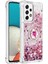Le1-2 Serisi Quicksand Halka Kickstand Tpu Kapak Pırıltılı Sequins Samsung Galaxy A53 5g-Rose Altın/kalp Için Koruyucu Kılıf (Yurt Dışından) 1