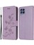 Samsung Galaxy Için M33 5g (Hindistan Versiyonu) Pu Deri Manyetik Flip Kapak Kelebek Çiçeği Baskılı Stand El Kayışı Cüzdan Cüzdan Çanta Kılıfı (Yurt Dışından) 1