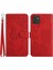 Samsung Galaxy A03 Için (166.5 x 75.98 x 9.14MM) Cilt Dokunuşu Pu Deri Kelebek Çiçek (Yurt Dışından) 1