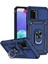 Samsung Galaxy A03S (164.2 x 75.9 x 9.1mm) Yüzük Kickstand Telefon Kasası Anti-Fall Koruma Sert Pc+Tpu Kabuğu Slayt Kamera Koruma Kapak Mavisi (Yurt Dışından) 1
