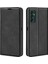 Samsung Galaxy M13 Için 4g Cilt Touch Pu Deri Telefon Kılıfı Otomatik Kapatma Manyetik Folio Flip Kapak Cüzdan Stand-Black (Yurt Dışından) 1