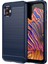 Samsung Galaxy Xcover6 Pro 5g/xcover Pro 2 5g Drop Tpu Anti-Drop Tpu Kılıf Karbon Fiber Doku Fırçalanmış Yüzeye Dayanıklı Kapak Mavisi (Yurt Dışından) 1