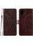 Basılı Totem Mandala Folio Flip Cüzdan Pu Deri Standı Samsung Galaxy A03 (166.5 x 75.98 x 9.14MM) Için Kayışlı Koruyucu Telefon Kasası (Yurt Dışından) 1