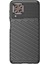Thunder Serisi Samsung Galaxy M33 5g (Global Versiyon)/(Hindistan Versiyonu), Kalınlaştırılmış Tpu Tampon Koruması Anti-Damla Kapak-Siyah (Yurt Dışından) 2