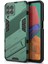 Samsung Galaxy M33 5g (Global Versiyon) Kickstand Combo Pc+Tpu Etkiye Dayanıklı Koruyucu Koruma Çift Katman Şok-Absorpsiyon Kapak Yeşil (Yurt Dışından) 1