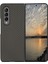 Samsung Galaxy Z Fold4 Için 5g Anti-Damla Telefon Kasası Karbon Fiber Doku Kasası Pu Deri Kaplanmış Pc Cep Telefonu Koruyucu Kapak-Siyah (Yurt Dışından) 1