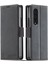 Samsung Galaxy Z Fold3 Için 5g Fantasy Serisi Skin-Touch Pu Deri Iyi Korumalı Kapak Anti-Drop Cep Telefonu Stand Cüzdan Case-Black (Yurt Dışından) 1