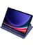 Casestreet Samsung Galaxy Tab S9 SM-X710 Kılıf Standlı Katlanabilir Pu Silikon Tf2 Lacivert 3