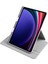 Samsung Galaxy Tab S9 SM-X710 Kılıf Standlı Katlanabilir Pu Silikon Tf2 Gri 4