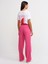 71155 Yüksek Bel Uzun Pantolon-Fuşya 2
