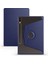 Casestreet Samsung Galaxy Tab S9 Plus SM-X810 Kılıf Standlı Katlanabilir Pu Silikon Tf2 Lacivert 1