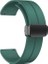 Amazfit Active Kordon Silikon Mıknatıslı Ayarlanabilir HS19 Koyu Yeşil 1