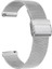 Imiki SF1E Kordon Çıtçıtlı Hasır Metal Örgülü Krd 45 Gümüş 1