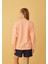 Kadın Somon Oslo Baskılı Oversize Sweatshirt 5